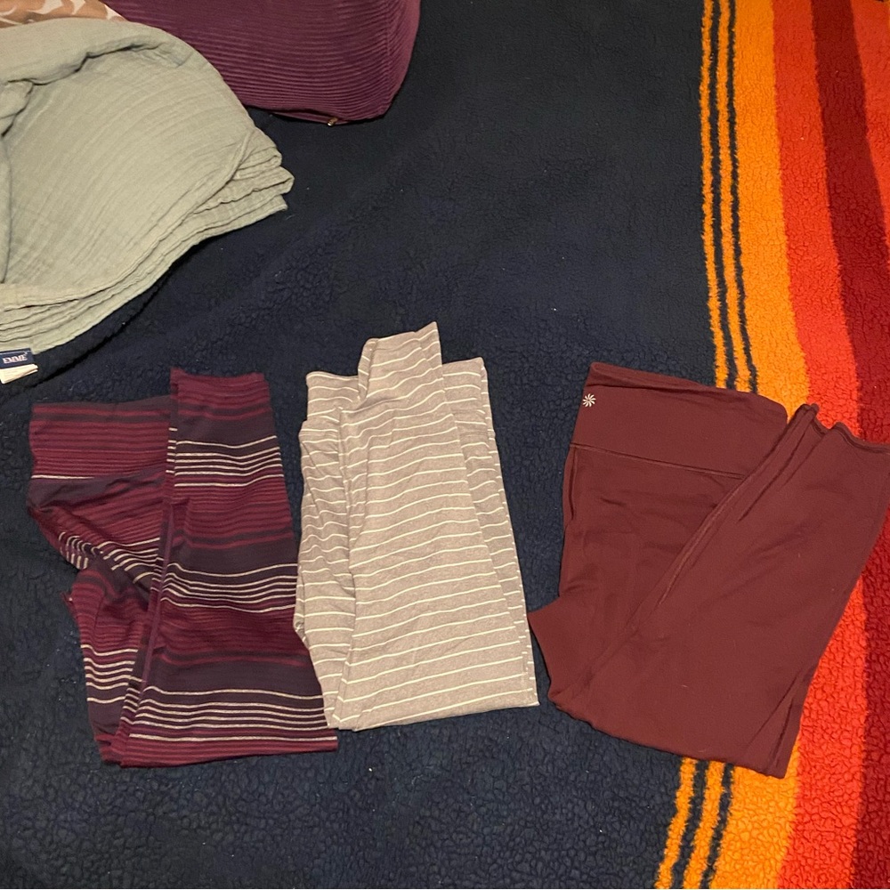 3 pair Athleta Leggings - XL Tall - Selling together